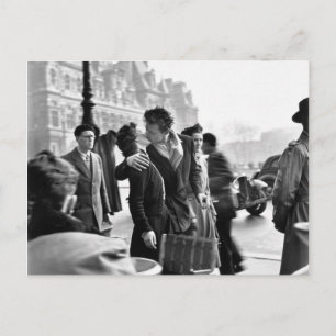 Amoureux Paris - 1950 - Robert Doisneau Postkarte