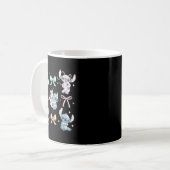 & Angel Coquette Style Bows Valentine's Day Kaffeetasse (Vorderseite Links)