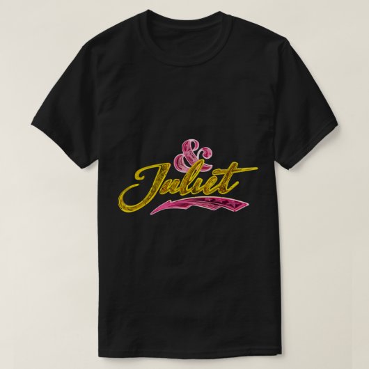 & Juliet-Logo-Aufkleber T-Shirt (Design vorne)