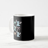& Scrump Coquette Style Bows Valentine's Day Kaffeetasse (Vorderseite Links)