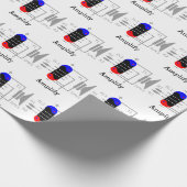 Amp Tube Geschenkpapier (Ecke)