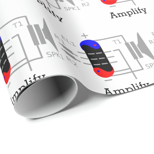 Amp Tube Geschenkpapier (Rolleneckpunkt)