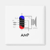 Amp Tube Magnet (Vorne)