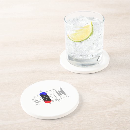 Amp Tube Untersetzer (Seite)