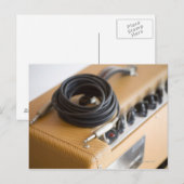 Amp und Kabel Postkarte (Vorne/Hinten)