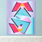 Ampamstract  leinwanddruck (Insitu (Holzboden))