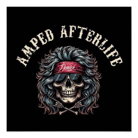 Amped Afterlife Poster (Vorderseite)