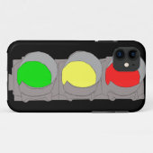 Ampel Case-Mate iPhone Hülle (Rückseite (Horizontal))