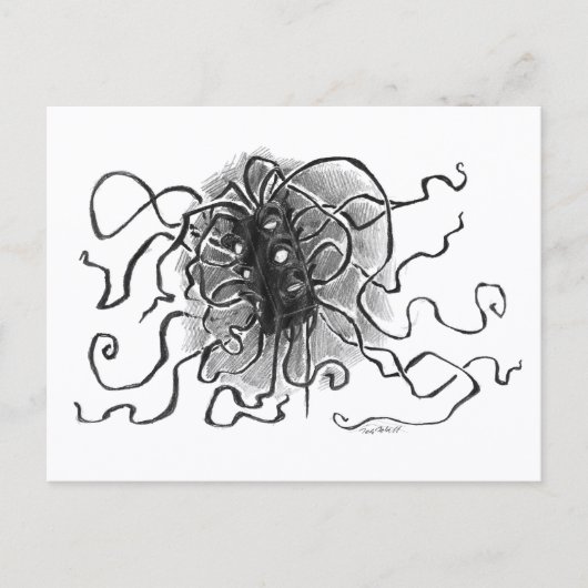 Ampel für den Lebendverkehr - Postkarte (Vorderseite)