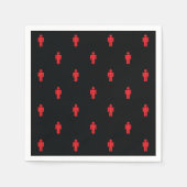 Ampel Man Napkins Serviette (Vorderseite)