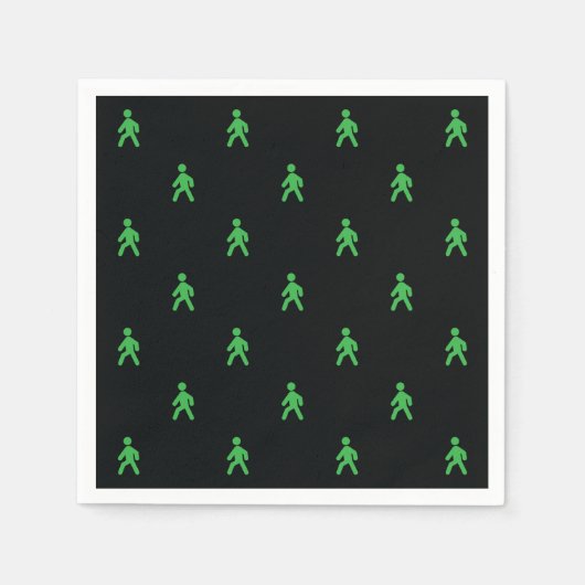 Ampel Man Napkins Serviette (Vorderseite)