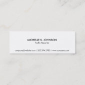 Ampel Mini Visitenkarte (Rückseite)