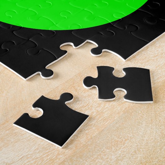 Ampel nach vorn Vorsicht Straßenschildmuster Puzzle (Seite)