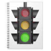 Ampel Notizblock (Vorderseite)