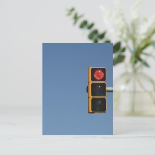 Ampel Postkarte (Stehend Vorderseite)