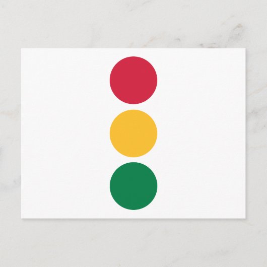 Ampel Postkarte (Vorderseite)