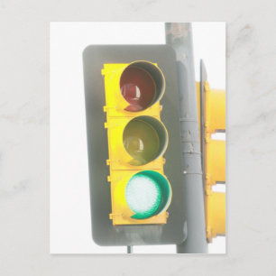 Ampel Postkarte