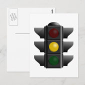 Ampel Postkarte (Vorne/Hinten)