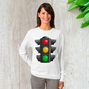 Ampel Rot Gelb Grün Signal T-Shirt