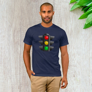 Ampel Rot Gelb Grün Signal T-Shirt