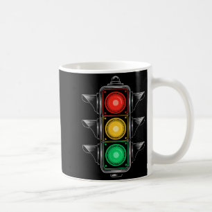Ampel-Shirt Erwachsene Kinder Ampel-Kostüm Kaffeetasse