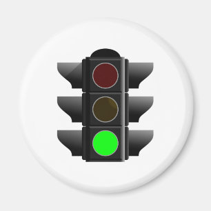 Ampel traffic light grün green magnet
