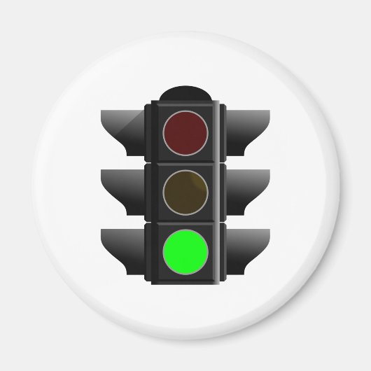 Ampel traffic light grün green magnet (Vorne)