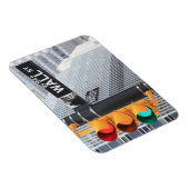 Ampel und Wall Street-Zeichen Magnet (Rechte Seite)