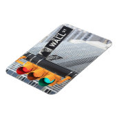 Ampel und Wall Street-Zeichen Magnet (Linke Seite)