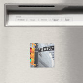 Ampel und Wall Street-Zeichen Magnet (In Situ (Geschirrspüler))