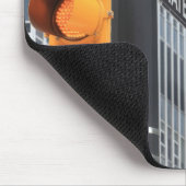 Ampel und Wall Street-Zeichen Mousepad (Ecke)