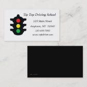 Ampel-Visitenkarte Visitenkarte (Vorne/Hinten)