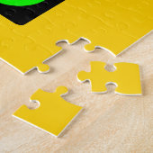 Ampel vor Vorsicht Straßenschild Puzzle (Seite)