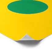 Ampelfarben kreisen um Plakate (Ecke)