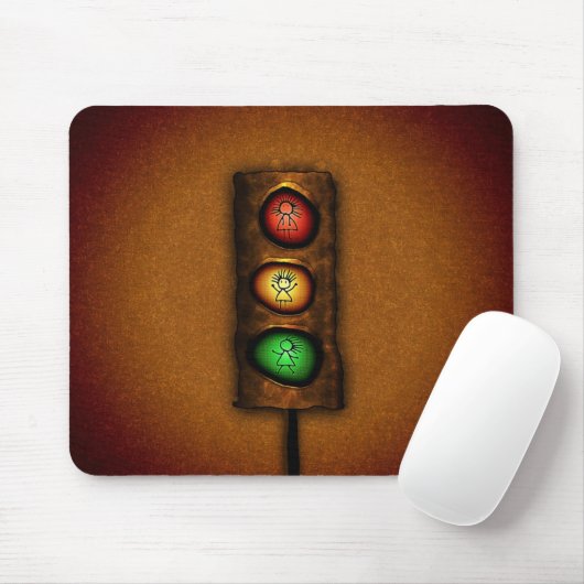 Ampeln Mousepad (Mit Mouse)