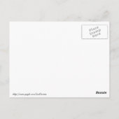 Ampeln und Gebäude Postkarte (Rückseite)