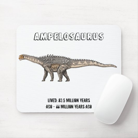 Ampelosaurus Dinosaurier Mousepad (Mit Mouse)