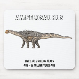 Ampelosaurus Dinosaurier Mousepad