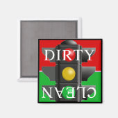 Ampelreinigung Magnet (Vorderseite/Rückseite)