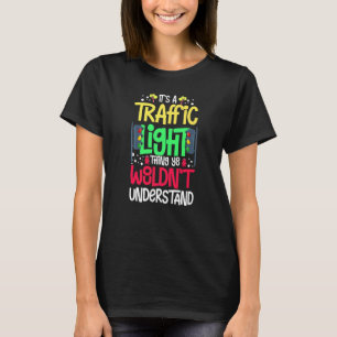 Ampelsignal Grün Gelb Rot Stop Ampel T-Shirt