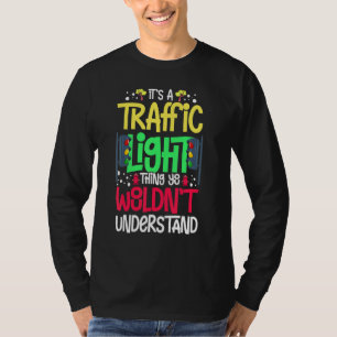 Ampelsignal Grün Gelb Rot Stop Ampel T-Shirt