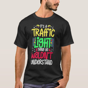 Ampelsignal Grün Gelb Rot Stop Ampel T-Shirt