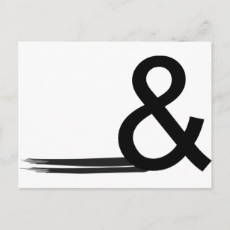 Ampersand1 Postkarte