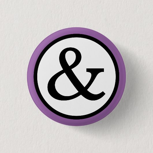 Ampersand Button (Vorderseite)