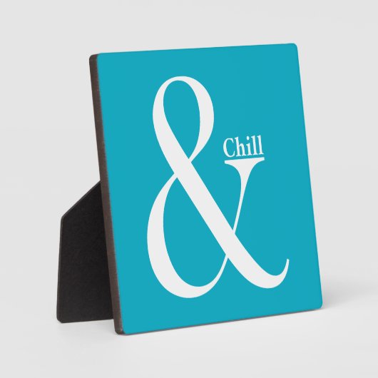 Ampersand Chill Fotoplatte (Vorderseite)