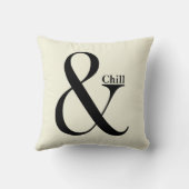 Ampersand Chill Kissen (Rückseite)