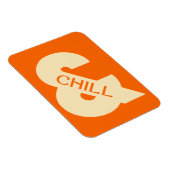 Ampersand Chill Minimalistisch Magnet (Rechte Seite)