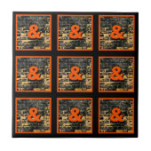 Ampersand die Joiner Fliese (Vorderseite)