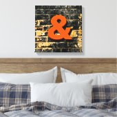 Ampersand die Joiner Leinwanddruck (Insitu (Schlafzimmer))