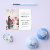 Ampersand Foto Hochzeit Dankeschön Karte (Einzeln)